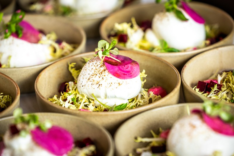 Diner catering van DON food & events in Schoonhoven