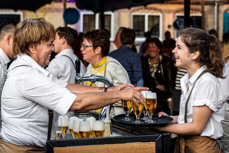 Sfeervol ingericht evenement van DON food & events